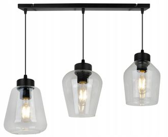 OEM L&aacute;mpara Colgante Moderna Y Elegante Con Pantalla De Cristal