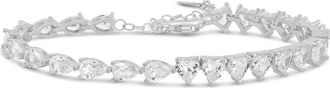 SHYMI Tennis Bracelet in Silver at Nordstrom