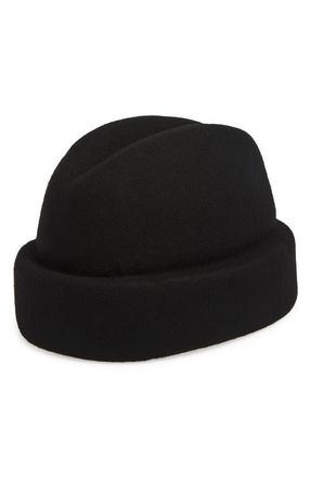 Gigi Burris Millinery Sharina Wool Felt Hat in Black at Nordstrom, Size Medium