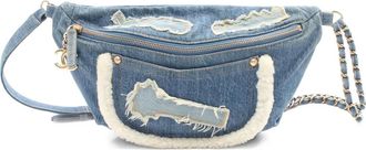 Chanel 2019 denim shoulder bag - Blue
