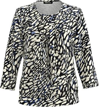 Frank Walder Frank Walder, Dames, Tops, Veelkleurig, Maat: 4XL