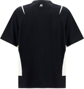 Represent Mens Star Football T-Shirt Jet Black Polyester T-Shirts And Polos