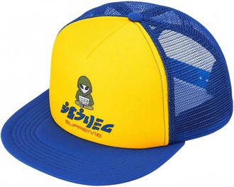 SUPREME Unisex Alien 5-Panel Hat In Yellow/blue