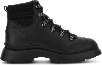 Hogan H692 Booties - Heren - Veterlaarzen - Zwart - 40 EU - Leer - Schoenen