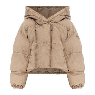 Diesel Winter Jackets, female, Beige, Size: 2XS W-Illey-S2 Jacket