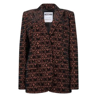Moschino Elegant Jacket - female - Moschino - Blazers - Multicolor - M - Jackets