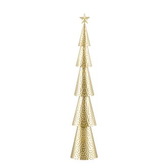 MiCa Decorations &Aacute;rbol de navidad decorativo oro h90.5xb9xl17.5cm
