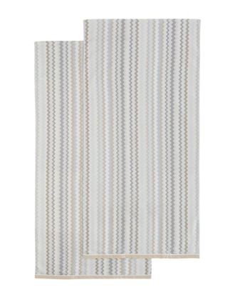 Missoni Home Missoni Set Of 2 Valparaiso King Pillow Cases