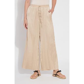 Lyss&eacute; Packable Pleated Palazzo Pants in Chablis at Nordstrom Rack, Size X-Large