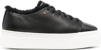 Santoni Sneakers in pelle - Nero