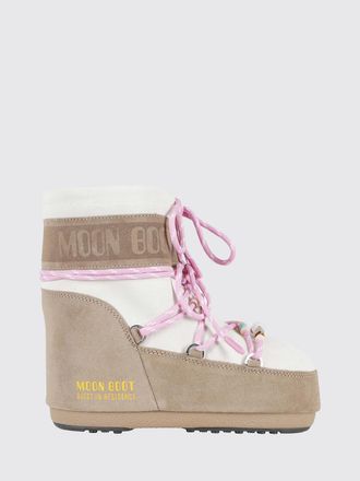 Moon Boot Stivaletto Icon Low Midnight Guest In Residence x Moon Boot in camoscio
