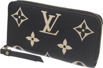 Louis Vuitton Monogram Empreinte Black Monogram Empreinte Long Wallet (Bi-Fold) (Pre-Owned)