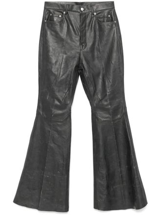 Rick Owens Bolan bootcut trousers - Black