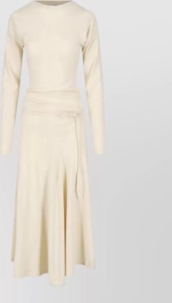 Christophe Lemaire cotton knee-length midi dress