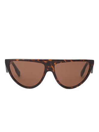 Karl Lagerfeld Signature zonnebril - Bruin