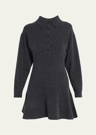 3.1 Phillip Lim Wool-Blend Polo Mini Dress