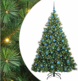 vidaXL &Aacute;rbol De Navidad Artificial Con 300 Led Verde 180 Cm Pe Y Pvc Vidaxl