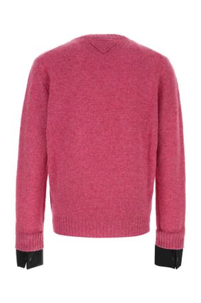 Prada Virgin Wool Sweater - Pink