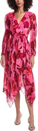 Milly Milly Blossom Pleated Midi Dress