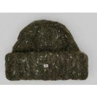 Ganni Handknit Cable Beanie Xxl