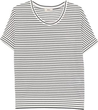 Herno T-Shirts, female, White, Size: XS Cotton T-shirt