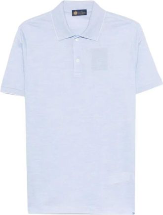Paul & Shark Button Polo Shirt - Heren - Polos - Blauw - M - Katoen - Tops