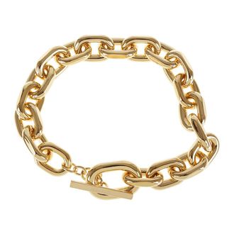 Paco Rabanne Necklaces, female, Yellow, ONE SIZE, Metallic Necklace