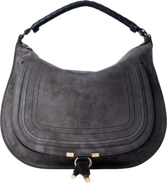 Chlo&eacute; Shoulder Bags, female, Brown, Size: ONE SIZE Marcie Shoulder Bag