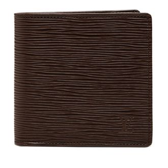 Louis Vuitton Brown Leather Wallet (Bi-Fold) (Pre-Owned)