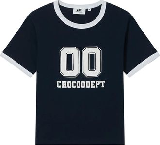 Chocoolate T-shirt con stampa - Blu