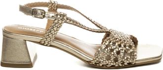 Gioseppo Blissfield Sandaal - Dames - Sandalen met hakken - Geel - 36 EU - Schoenen