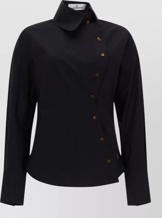 Vivienne Westwood shirt long sleeves fitted cut structured collar