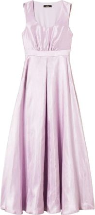 Twin-Set Abito lungo smanicato - Viola