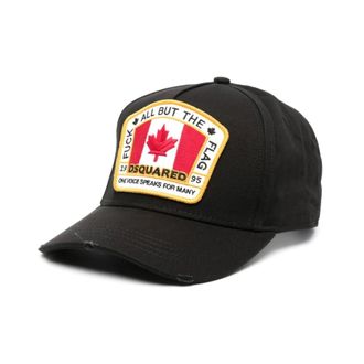Dsquared2 Caps, male, Black, Size: ONE SIZE Signature Icon Cap