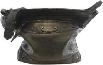 Balenciaga Pre-owned Shoulder Bags, female, Black, Size: ONE SIZE Pre-owned Vintage Shoulder Bag