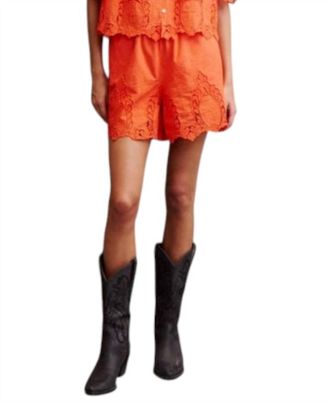M&eacute;lissa Nepton Toro Short In Red Orange