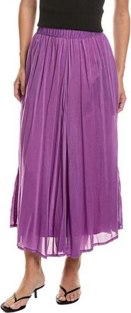 Forte_Forte Forte_Forte Silk-Blend Midi Skirt