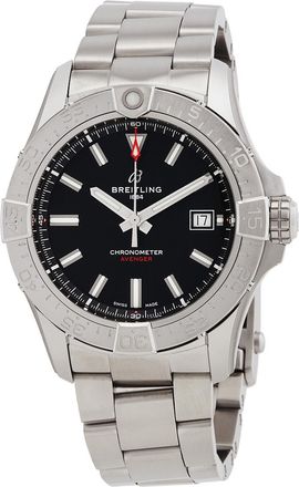 Breitling Pre-owned Breitling Avenger Automatic Black Dial Mens Watch A17328101B1A1