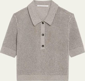 Maria McManus Shrunken Mesh Polo