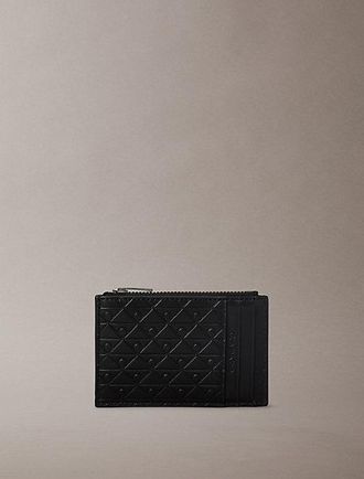 Calvin Klein Portatarjetas Con Logo Estampado Por Toda La Superficie