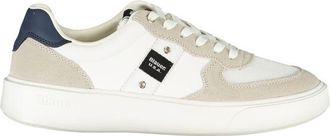 Blauer Polyurethane Men Mens Sneaker