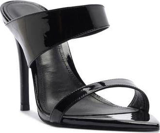 Schutz Jaselle Pointed Toe Sandal in Black at Nordstrom, Size 6.5