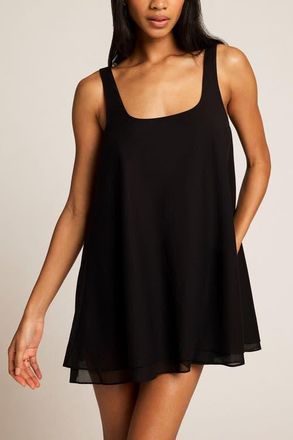 Negative Underwear Island Swing Dress in Black at Nordstrom, Size Xx-Large