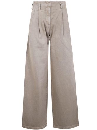 Golden Goose Journey WS Pant Wide Leg Cotton Denim Full Sky Wash