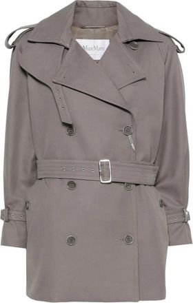 Max Mara Cacio Double-breasted Belted Trench Coat