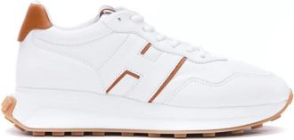 Hogan H641 Sneakers - Heren - Sneakers - Wit - 43 EU - Leer - Schoenen
