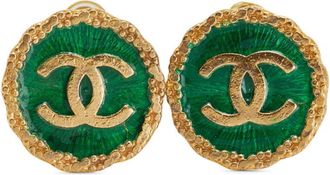 Chanel gold Clip Earrings (Pre-Owned)