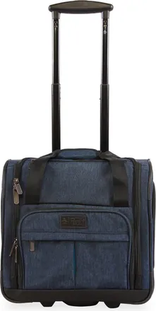 Original Penguin Ethan Under Seat Luggage in Navy Crosshatch at Nordstrom Rack