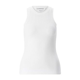 Victoria Beckham Dames, Tops, Wit, Maat: XS Katoen