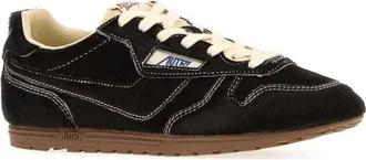 Autry Womens Calf Caf Hair Windspin Sneakers Ponymonobrown